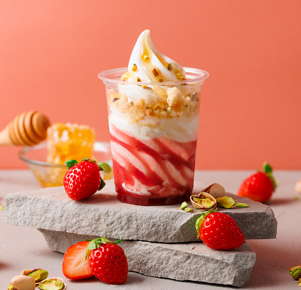 はちみついちごシェイク