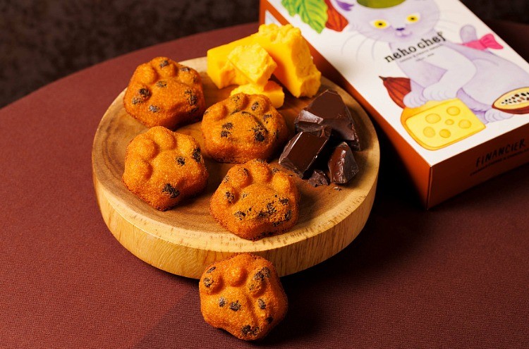 フィナンシェ チェダーチーズ＆ショコラ5入 ネコシェフ公式オンライン