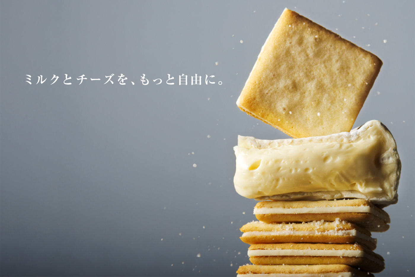 ミルクチーズをもっと自由に。