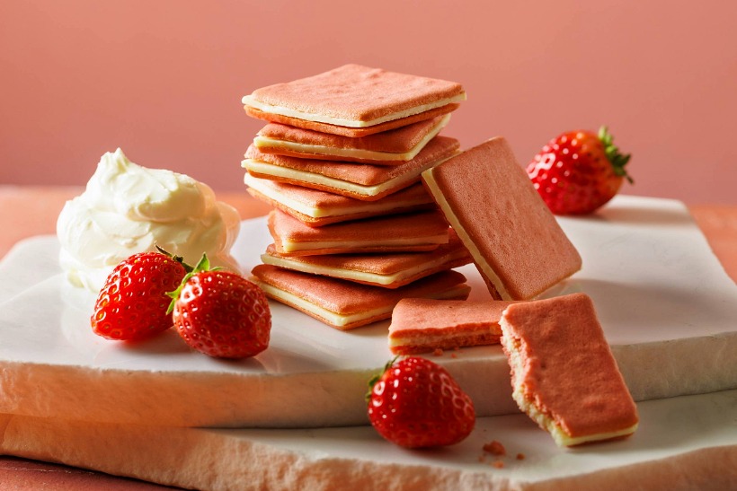 ストロベリー＆マスカルポーネクッキー