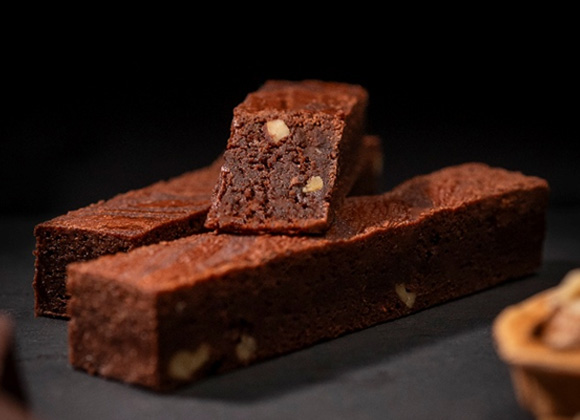 生チョコレートのようなブラウニー