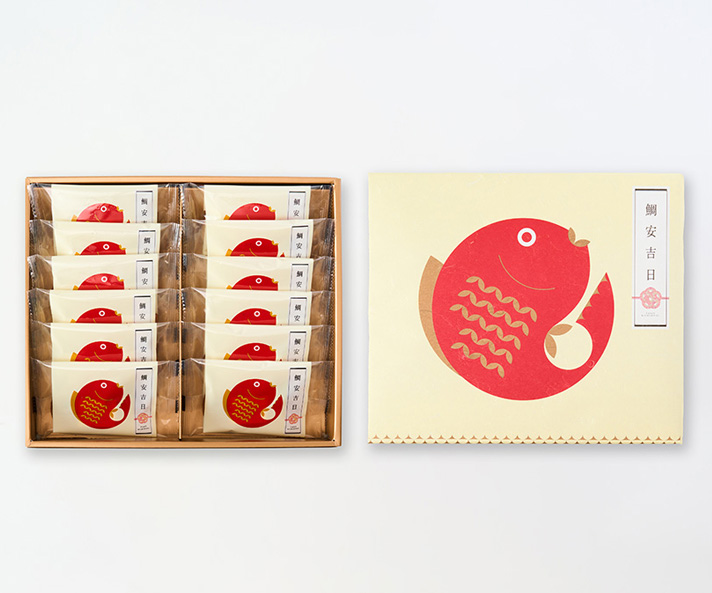 縁起の良いパッケージ