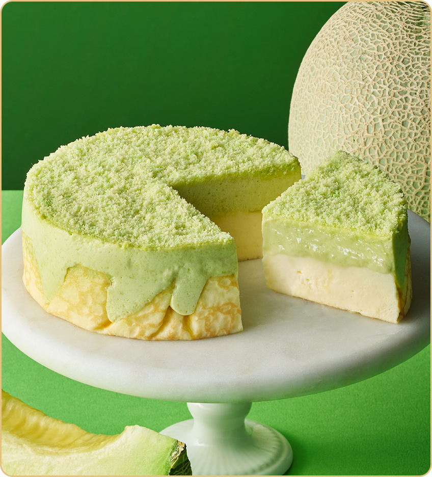 ミルクチーズケーキ メロン