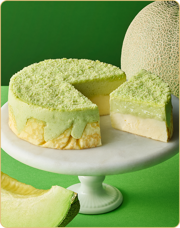 ミルクチーズケーキ メロン