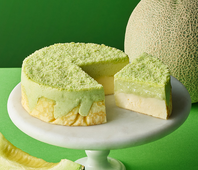 ミルクチーズケーキ メロン