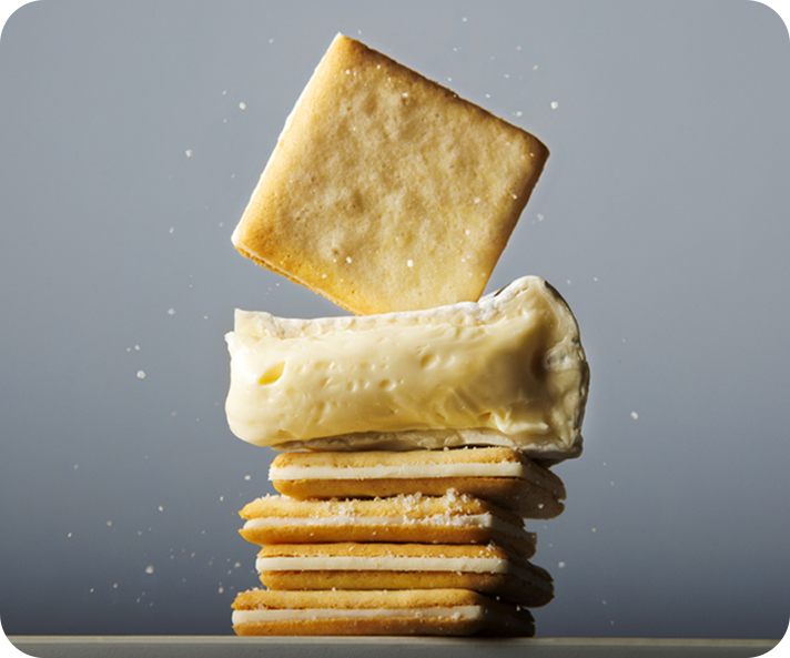 塩とチーズのマリアージュ