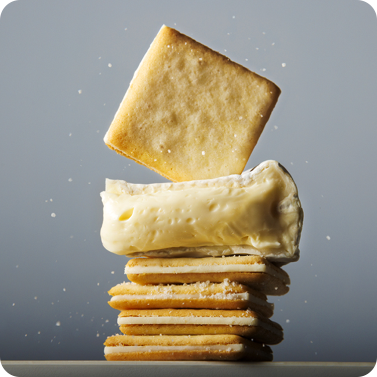 塩とチーズのマリアージュ