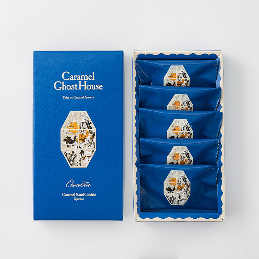 キャラメルサンドクッキーショコラ5個入										