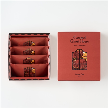 キャラメルケーキ4個入
