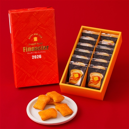 フレンチトーストフィナンシェ12個入迎春パッケージ