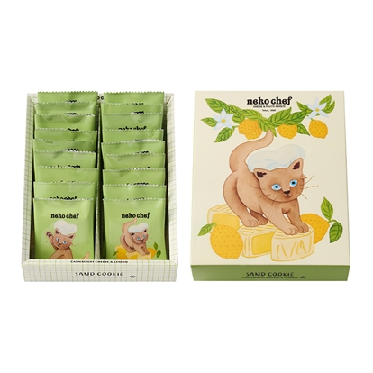サンドクッキー（カマンベール＆レモン）18枚入