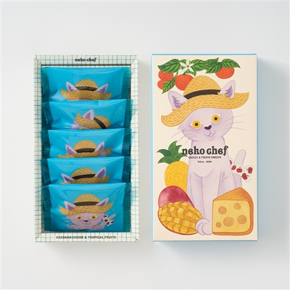 フィナンシェ　チェダーチーズ＆トロピカルフルーツ5個入