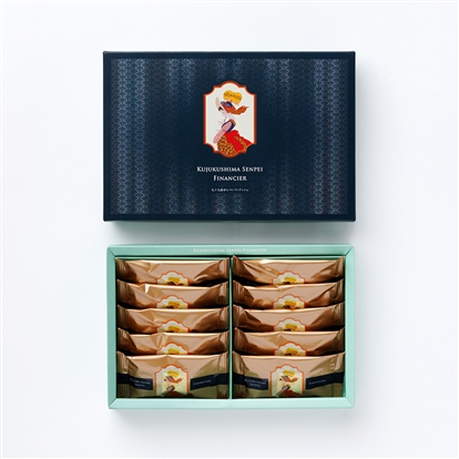 九十九島せんぺいフィナンシェ10個入