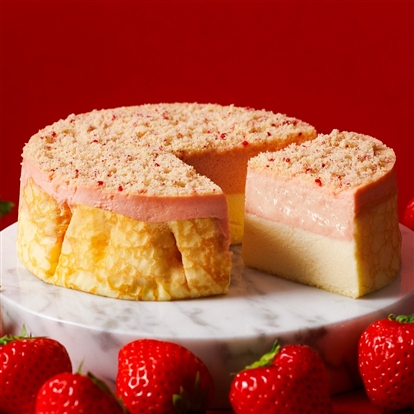 【EC特別取扱】ミルクチーズケーキ苺（発泡）